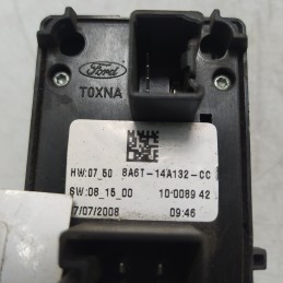 8A6T-14A132-CC Interruttore pulsantiera ant sx alzavetro Ford Fiesta VI 2009