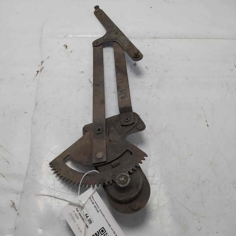 Meccanismo alzavetro manuale ant SX Renault R15 5P 1972-80