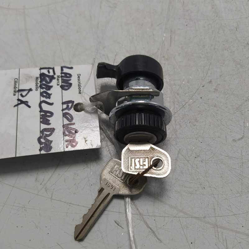 Cilindretto serratura cassetto portaoggetti interno Fiat 124 1973-79 due chiavi dotazione