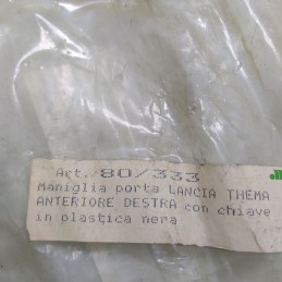 82443421 maniglia esterna portiera ant DX Lancia Thema MK1 834 1984-92 due chiavi dotazione