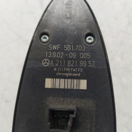 A2118219951 pulsantiera alzavetri ant SX Mercedes W211 Classe E 2002-09