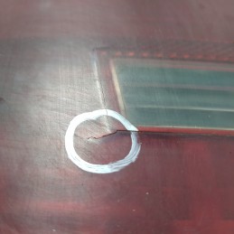 13405110 Stop fanale post sx BMW serie 1  E87 120d 2.0d 2008 modifica cavo massa scheggiato 63216924501