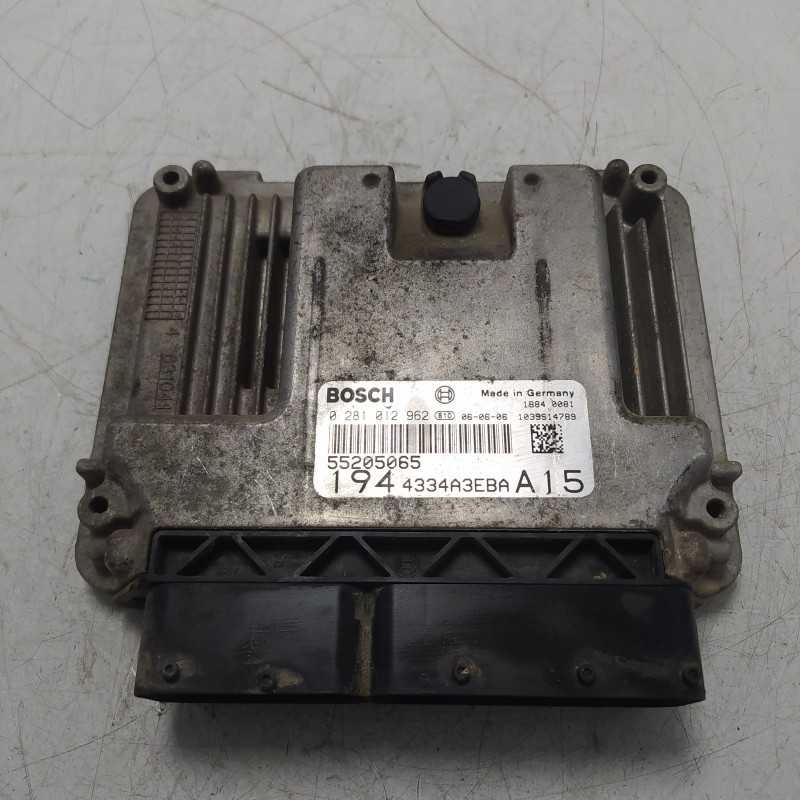 55205065 Centralina ecu motore Fiat Croma 194 1.9d 2007 0281012962 1944334A3EBAA15