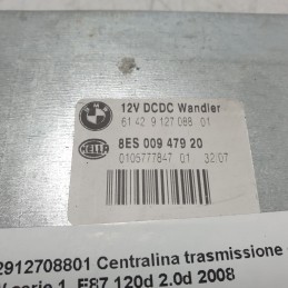 6142912708801 Centralina trasmissione cambio BMW serie 1  E87 120d 2.0d 2008