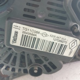 8200667614 alternatore Renault Megane Scenic MK2 BM0/1 1.5 DCI 8V 106 CV 2002-10 110A