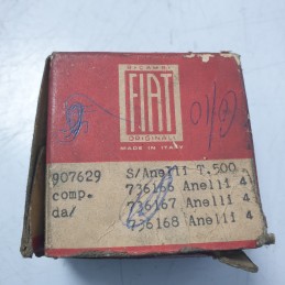907629 Fasce elastiche anelli Fiat 500 B C 1948 3PZ