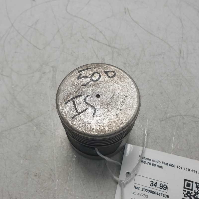 Pistone nudo Fiat 500 101 110 111 epoca 1955-76 66 mm