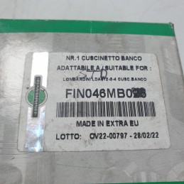 FIN046MB025 BRONZINE CUSCINETTI STD BANCO LOMBARDINI LDA672-3-4