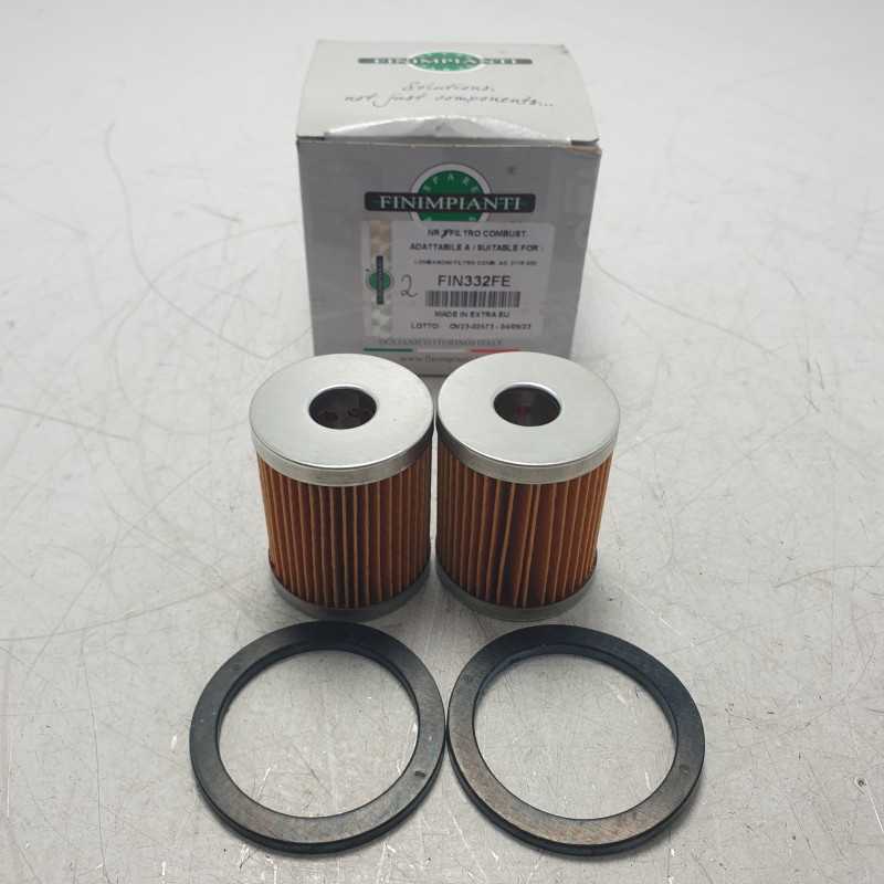 FIN332FE x2 pezzi filtro carburante nafta gasolio Lombardini LDA530 6LD360-400
