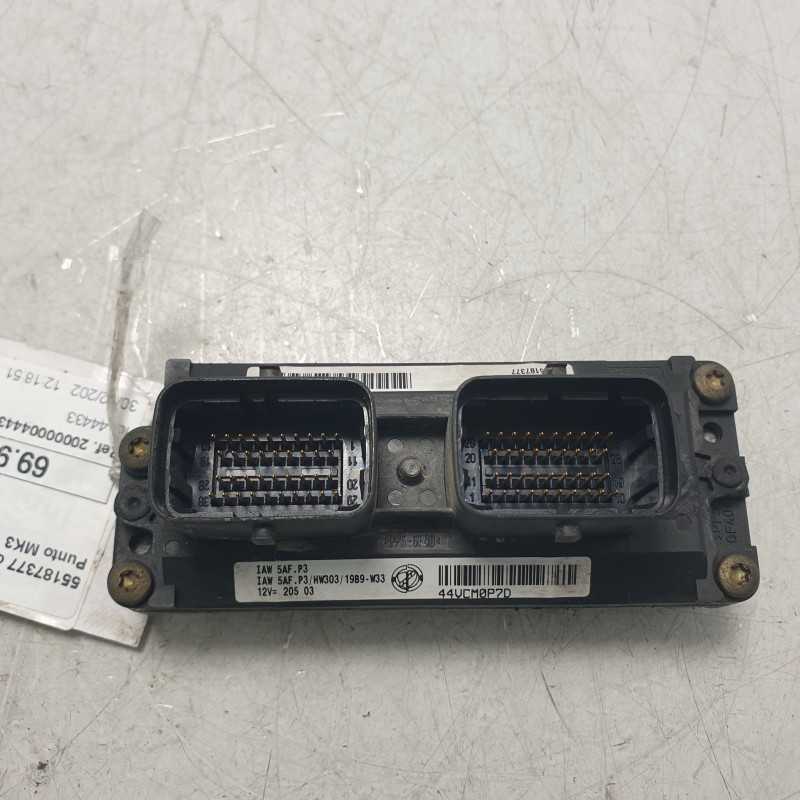 55187377 centralina ECU controllo motore Fiat Punto MK3 188 1.2 B 44 KW 2003-11