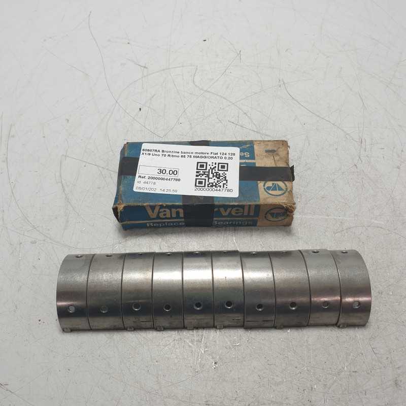 60987RA Bronzine banco motore Fiat 124 128 X1/9 Uno 70 Ritmo 65 75 MAGGIORATO 0.20