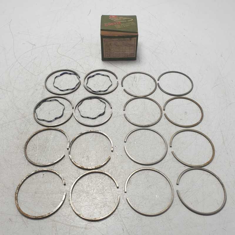Fasce elastiche anelli segmenti pistone Fiat 600 113 1955-71 epoca 8/10