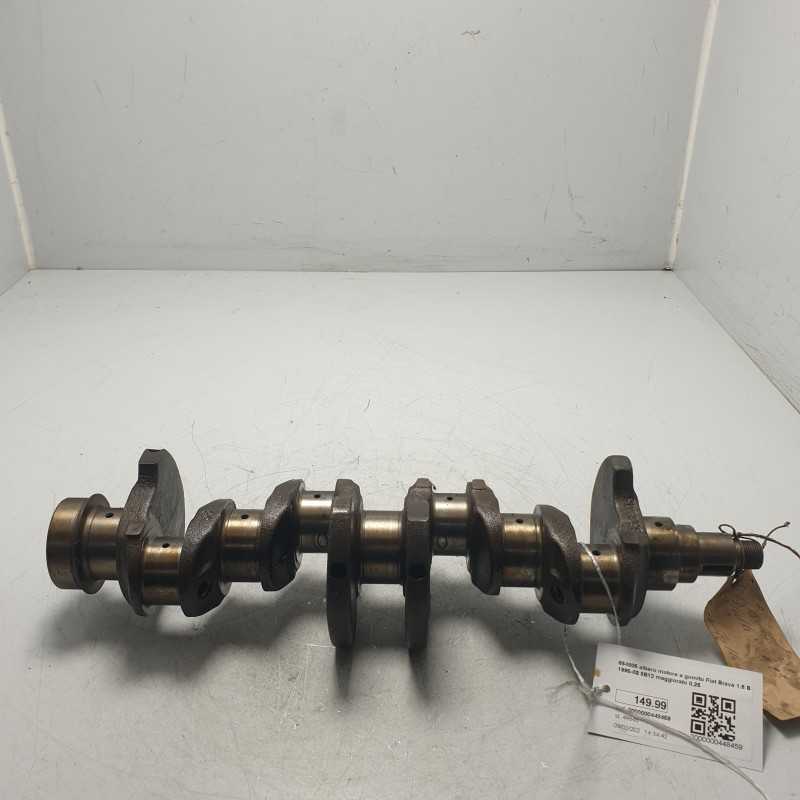 654805 albero motore a gomito Fiat Brava 1.6 B 1995-02 5B12 0,25