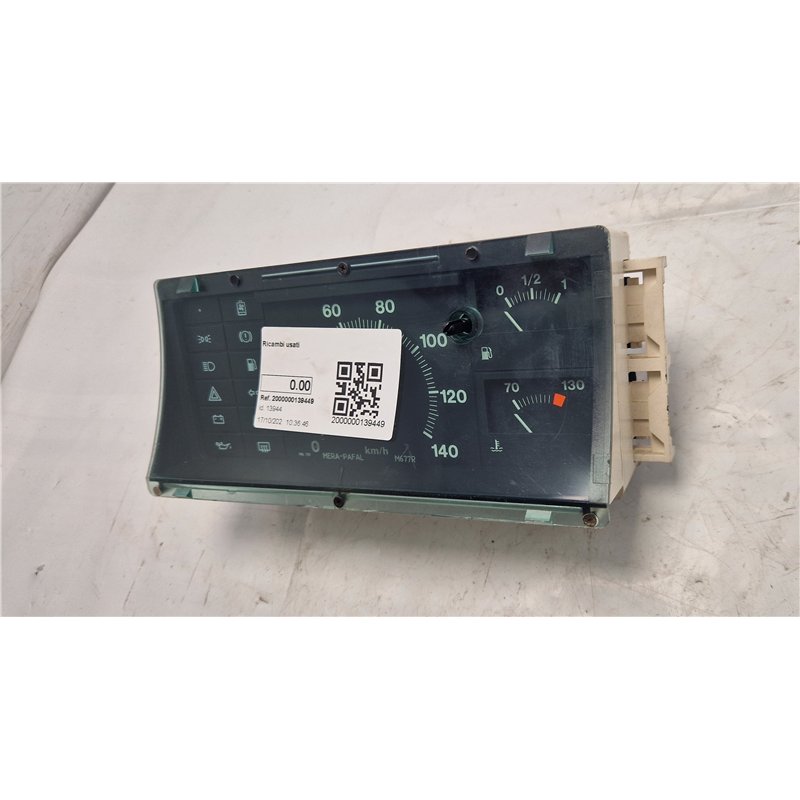 QUADRO STRUMENTI CONTACHILOMETRI TACHIMETRO FIAT 126 BIS 832.329.010 4427203 1986-00 QUADRO STRUMENTI CONTACHILOMETRI TACHIMETRO FIAT 126 BIS 832.329.010 4427203 1986-00