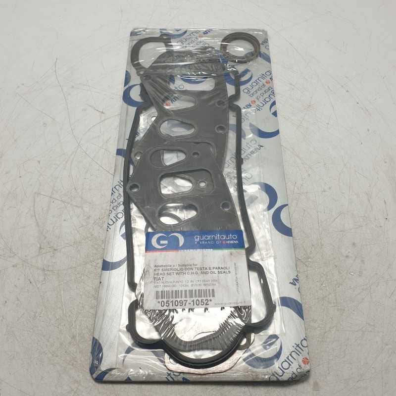 051097-1052 Guarnizioni smeriglio testa e paraoli Fiat Punto 188 1.2 8v mot 188A4000 1999-12
