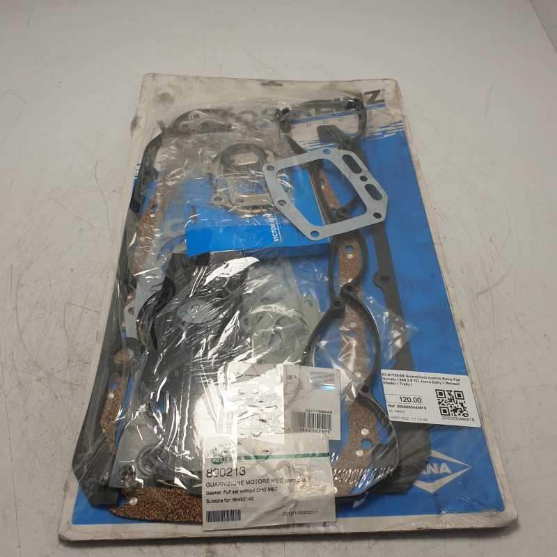 01-31733-09 Guarnizioni motore Reinz Fiat Ducato I 290 2.5 TD Iveco Daily II Renault Master I Trafic I