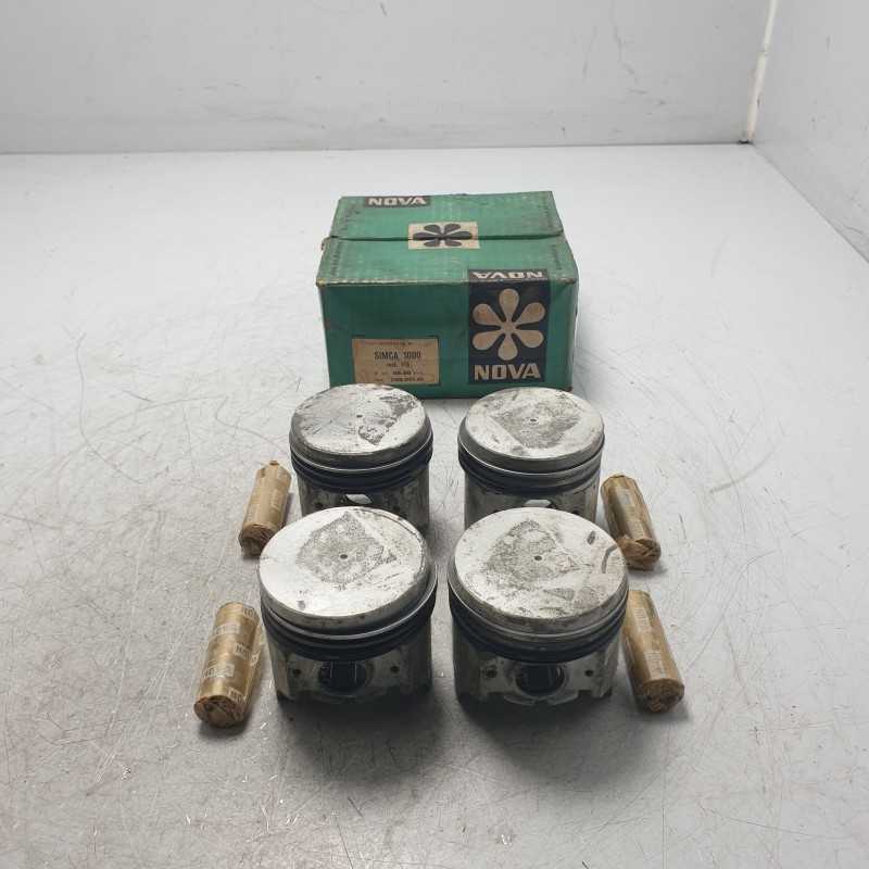 723.001.01 Serie pistoni NOVA con fasce Simca 1000 motore 315 mis 68.60mm 1961-75