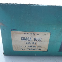 723.001.01 Serie pistoni NOVA con fasce Simca 1000 motore 315 mis 68.60mm 1961-75