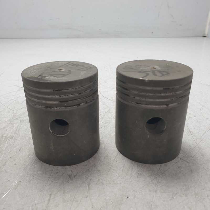 Pistone x2 pezzi Fiat 1100 B Musone 1937-53 diam 68 mm STD fondo magazzino