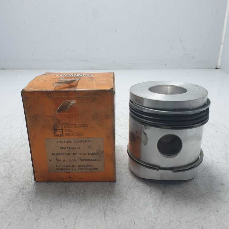 3050536303 pistone Ruggerini RD 950 diesel dim 95,5 mm trattore macchina agricola