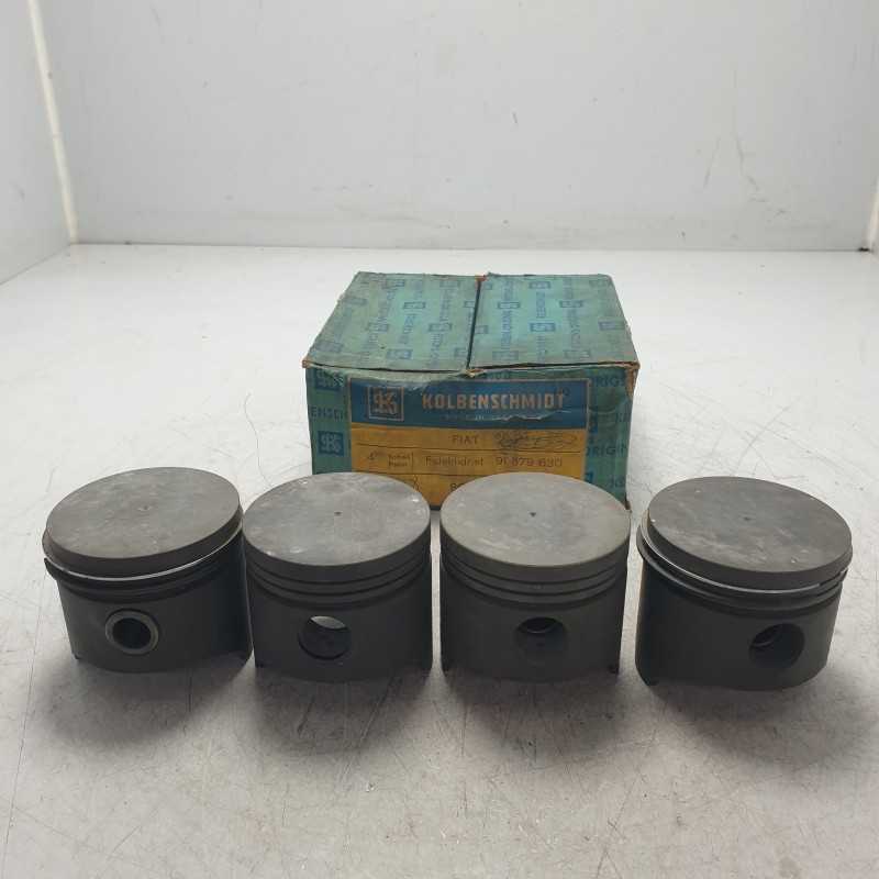 91579630 serie kit x4 pistoni Fiat 238 1967-83 autocarro furgone leggero fondo magazzino