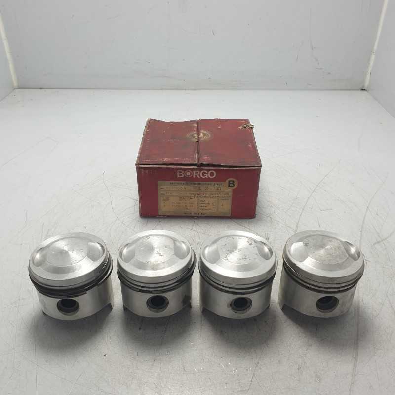 66.5946.0.H serie kit x4 pistoni Fiat 125 special 124 Sport Lancia Beta 1.4 1967-74
