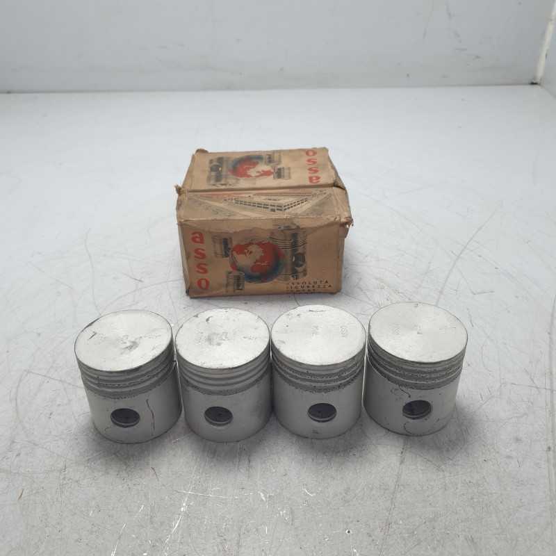 Serie kit x4 pistoni Asso 60,4x18x64 mm