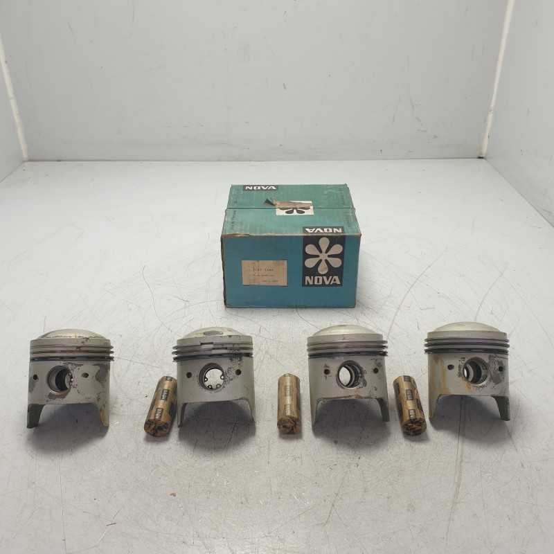18655 serie kit x4 pistoni Fiat 1300 116 1961-67 diam 72 mm Nova fondo magazzino