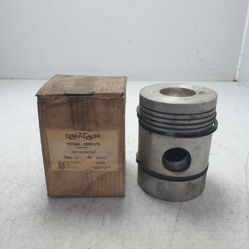 30024 DURALDUR pistone completo di fasce OM LEONCINO 50 55 60 65 diam 101 1950-68