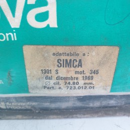 723.012.01 NOVA pistoni completi SIMCA 1301S motore 345 diam 74.80mm 1969