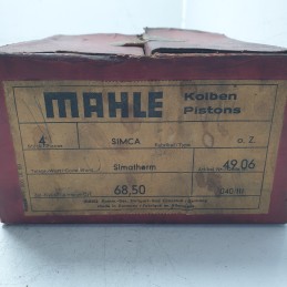 4906 Kolben Pistons Mahle pistoni completi di fasce Simca 1000 diam 68.50mm 1976-78