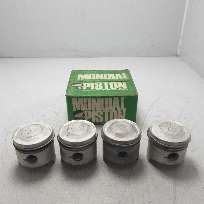 1.06.40.7123 Mondial Piston pistoni diam 80.4B Fiat 132 132special GL GLS Lancia Beta 1.6 1972