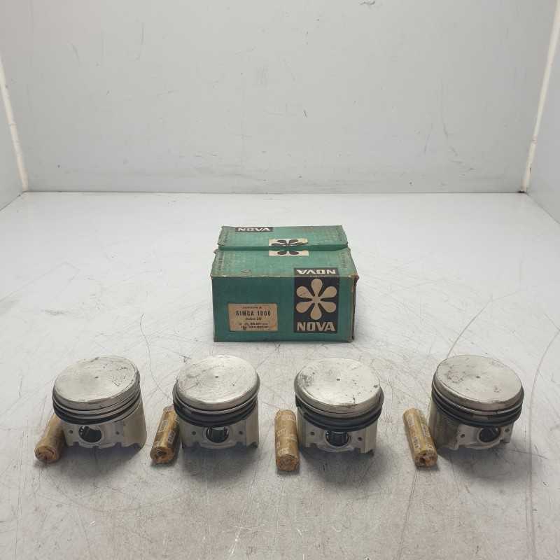 723.001.01 serie kit x4 pistoni Simca 1000 mot 315 diam 68,6 mm 1961-75