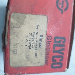 71-1749/4 bronzine semicuscinetti Simca Aronde 1.3 1951-63 1.00 mm