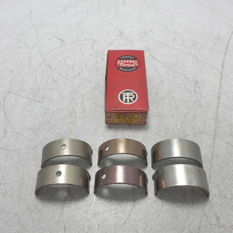 2.07392 bronzine semicuscinetti banco Fiat 850 100 1964-72 -1,016 mm