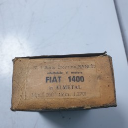 Bronzine semicuscinetti banco Fiat 1400 101 1950-54 in Almetal 050 mm 1.270 BCF