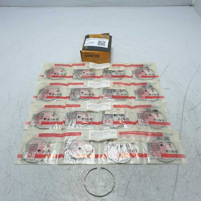 Fasce elastiche anelli segmenti pistone Fiat 600 113 1955-71 60x2+2+3+3 +1.0mm fondo magazzino