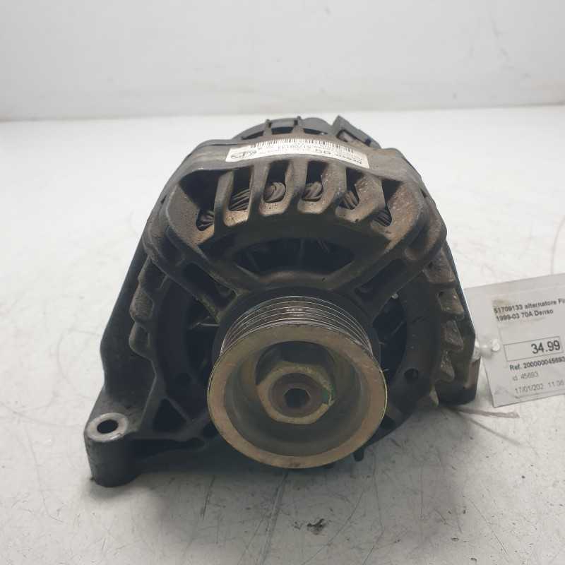 51709133 alternatore Fiat Punto MK2 188 1.2 B 1999-03 70A Denso