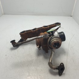 55205474 Turbo turbina turbocompressore Opel Zafira B 1.9D 120CV 2005-07 geom variabile GARRETT