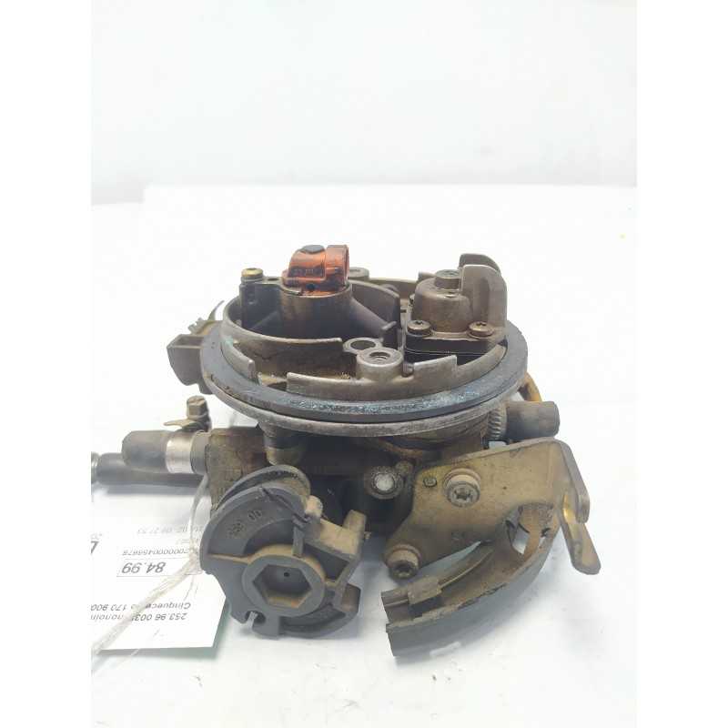 253.96 0038 monoiniettore carburatore Fiat Cinquecento 170 900cc 1991-93 Weber