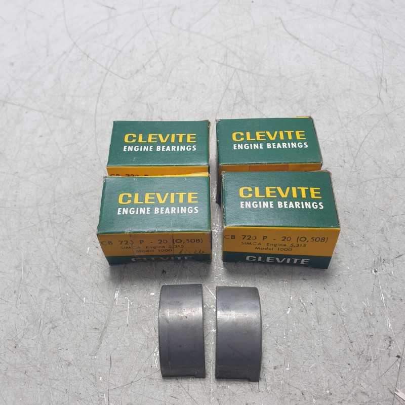 CB720P-20 +0.50 CLEVITE Bronzine di biella SIMCA 1000 1961