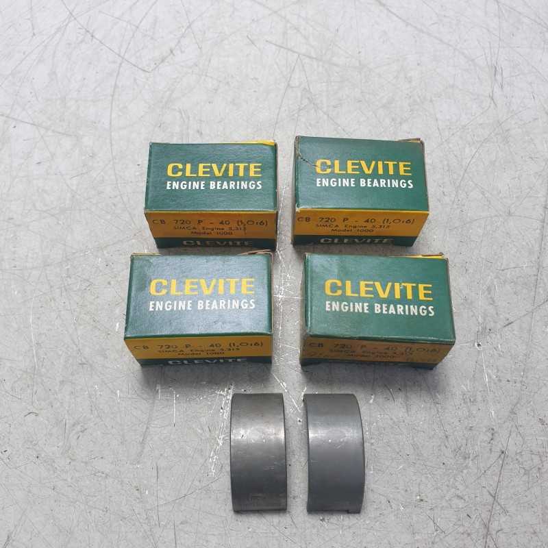 CB720P-40 +1.016 CLEVITE Bronzine di biella SIMCA 1000 1961