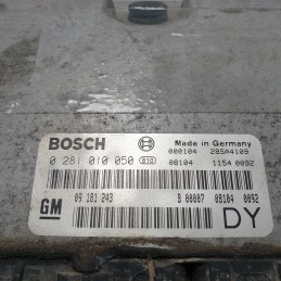 09181243 Centralina ecu motore Opel Astra G T98 2.0 DTI 1999  0281010050