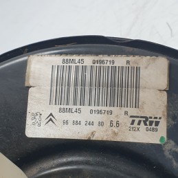9688424480 Servofreno con pompa freni Peugeot 207 WA WC 1.4HDI  2011