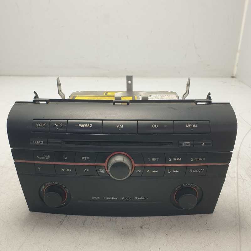 BR2B-66-AR0 autoradio stereo lettore CD Mazda 3 1.6 B 77 KW 105 CV 2004-09