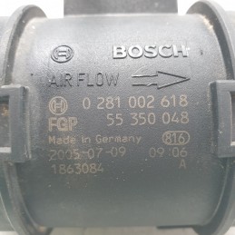 55350048 debimetro flussometro misuratore massa aria Alfa Romeo 159 1.9 JTDM 16V 110 KW 2009