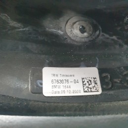 6763076-04 Volante sterzo in gomma usurato BMW serie 1 E87 118D 2009