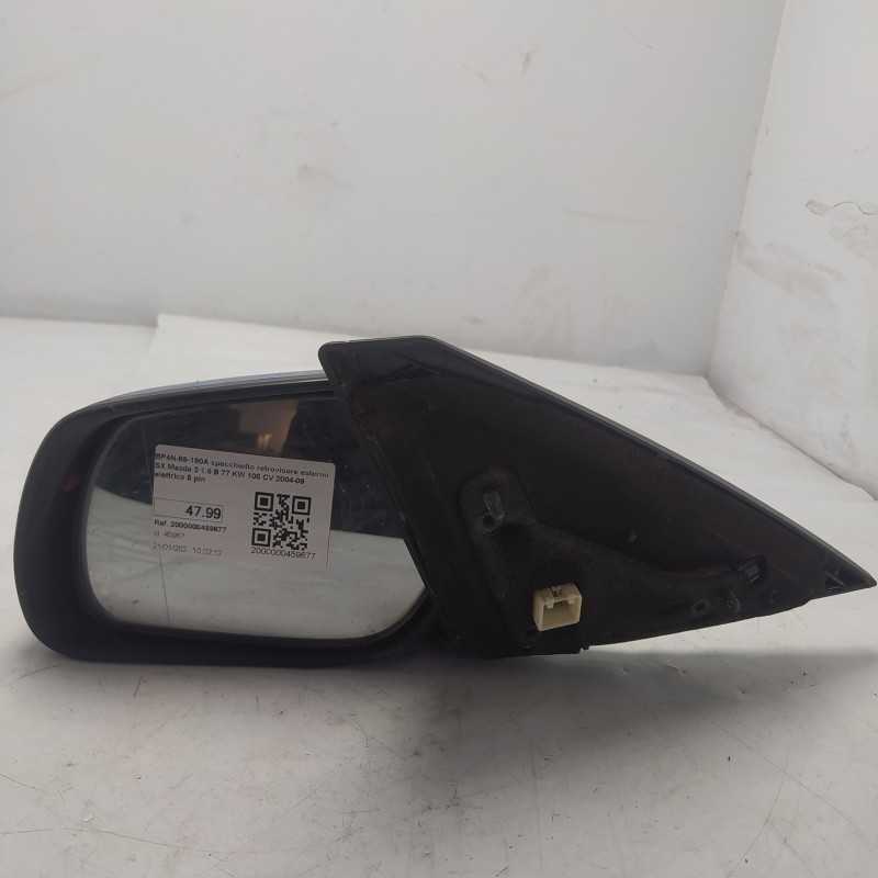 BP4N-69-180A specchietto retrovisore esterno SX Mazda 3 1.6 B 77 KW 105 CV 2004-09 elettrico 5 pin