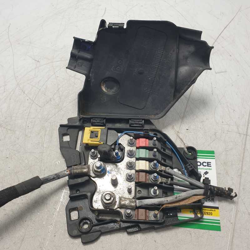 9675123880 Centralina portafusibili sopra batteria Peugeot 207 WA WC 1.4HDI 2011