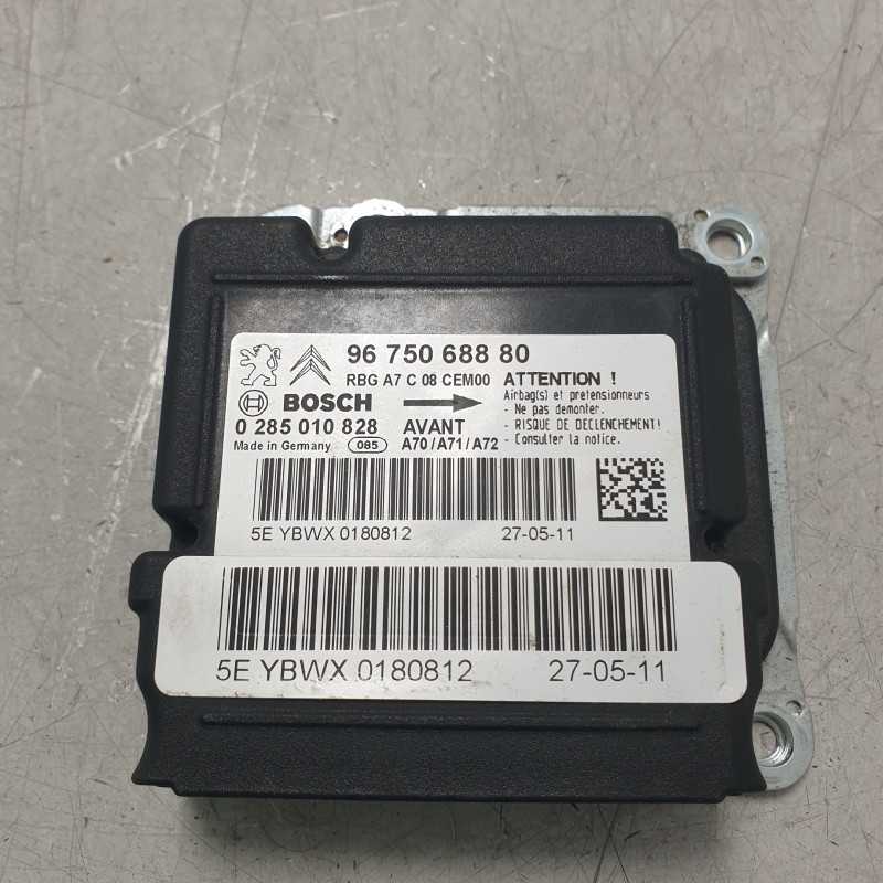 9675068880 Centralina airbag Peugeot 207 WA WC 1.4HDI 2011 0285010828